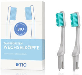 Tio Zahnbürsten Wechselköpfe Soft Kiesel (2 Stk.)