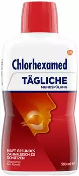 Chlorhexamed T&auml;gliche Mundsp&uuml;lung 0,06% (500ml)