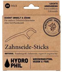 Hydrophil Bambus Zahnseide-Sticks (20 Stk.)