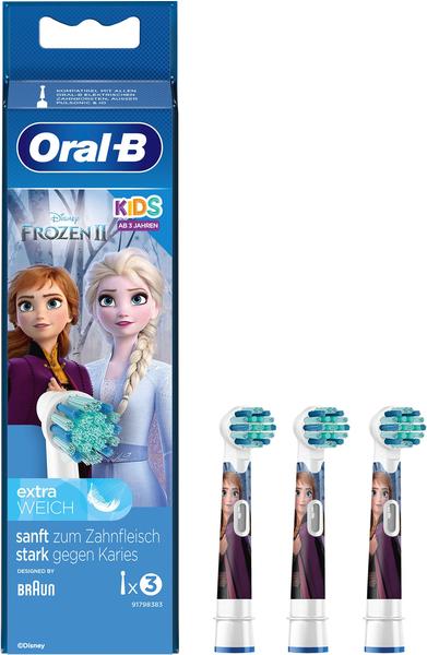Oral-B Kids 3+ Years Frozen II Ersatzbürsten (3 Stk.)