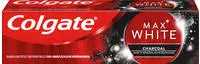 Colgate Zahnpasta Max White Charcoal, wei&szlig;e Z&auml;hne, mit Aktivkohle, 75ml,