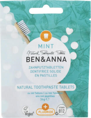 Ben & Anna Natural Toothpaste Tablets (36g)