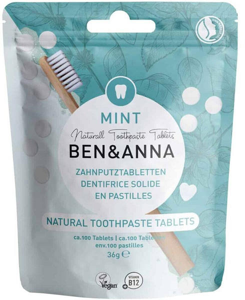Ben & Anna Natural Toothpaste Tablets (100pcs)