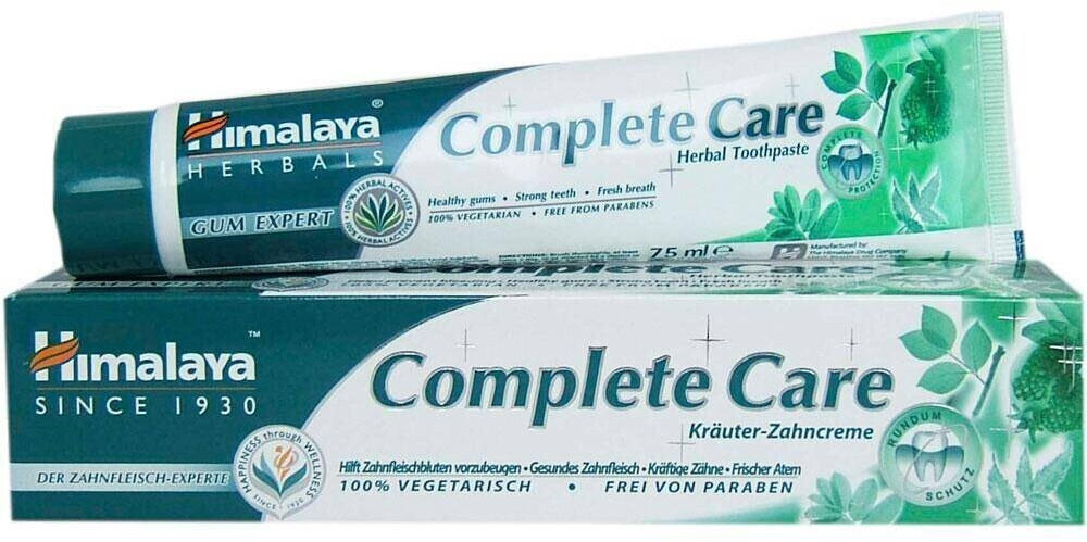 Himalaya Complete Care Herbal Zahnpasta (75ml) Test TOP Angebote ab 3,14 €  (Juli 2023)