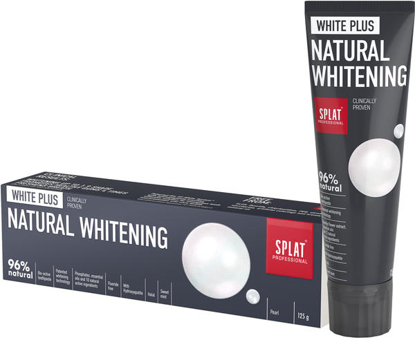 Splat Professional White Plus Natural Whitening Zahnpasta (125 g)