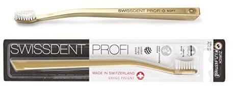 Swissdent Profi Gentle Zahnbürste Gold weich