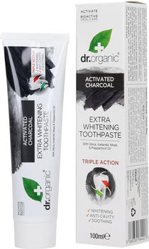 Dr. Organic Extra Whitening Charcoal Toothpaste (100ml)