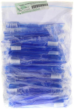 Brinkmann medical Einmal Zahnbürste mit Pasta blau (100 Stk.)