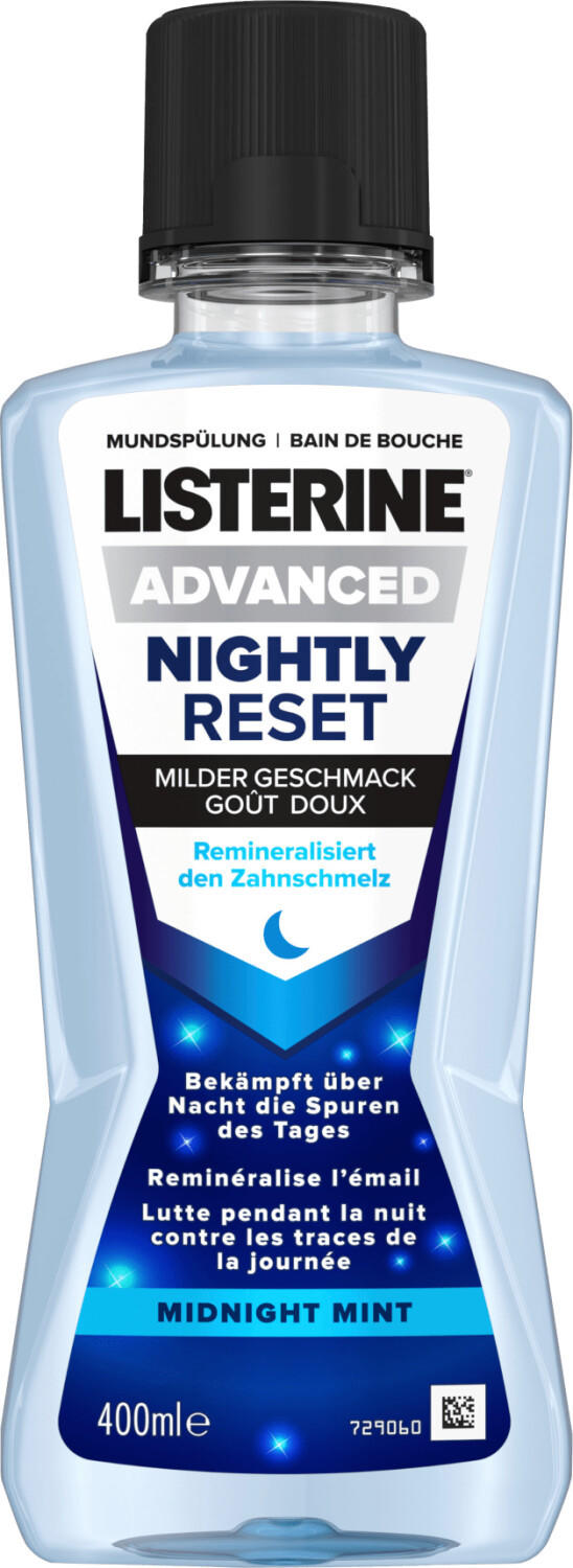Listerine Advanced Nightly Reset Mundspülung (400ml) Test TOP Angebote ab  3,55 € (September 2023)