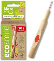 ECOSMILE INTERDENTALB&Uuml;RSTE von MARA EXPERT - ROT 0,5mm | Dentalb&uuml;rsten ISO 2