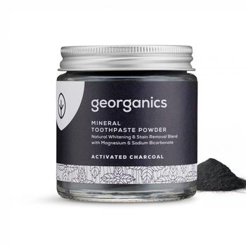 Georganics Natural Toothpowder Activated Charcoal (60ml)