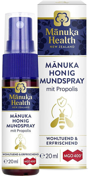 Hager Pharma Manuka Health MGO 400+ Manuka & Propolis Mundspray (20ml)