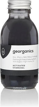 Georganics Oil Pulling Mouthwash Activated Charcoal (100ml)