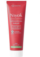 Niyok Zahncreme aus Kokos&ouml;l Blutorange & Basilikum Bio 75 ml