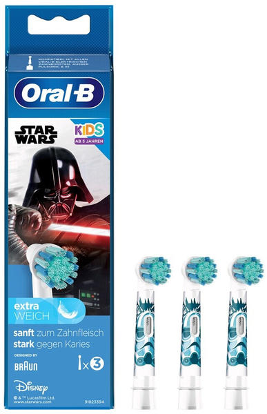 Oral-B Kids 3+ Years Star Wars Ersatzbürsten (3 Stk.)