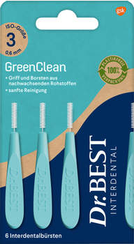Dr. Best GreenClean 0,6 mm ISO 3 (6 Stk.)