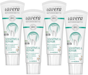 Lavera Sensitive & Repair Toothpaste (4 x 75ml)