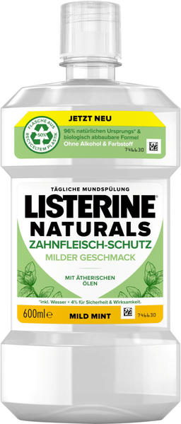Listerine Naturals Zahnfleisch-Schutz Milder Geschmack (600ml)