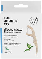 The Humble DFP8001, The Humble Co. Twin-Floss Picks 50 pcs Mint Vit female,