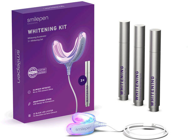 SmilePen Whitening Kit (inkl. 3 Gel-Pens)