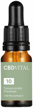 CBD Vital CBD-&Ouml;l 10% Premium Mundpflege&ouml;l Tropfen (10ml)