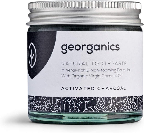 Georganics Natural Toothpaste Activated Charcoal (60ml)