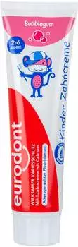 Aldi Nord Eurodont Kinder Zahncreme Bubblegum