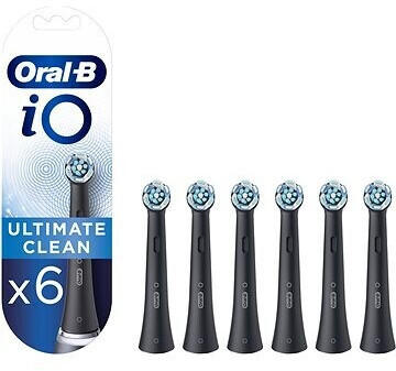 Oral-B iO Ultimative Reinigung Aufsteckbürsten schwarz (6 Stk.)