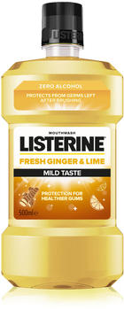 Listerine Fresh Ginger & Lime Milder Geschmack Mundspülung (500ml)