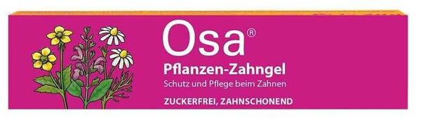 Dr. A. & L. Schmidgall Osa Pflanzen-Zahngel zuckerfrei/zahnschonend (2 x 20 g)