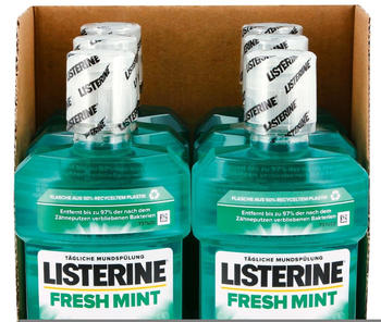 Listerine Fresh Mint Mundspülung (6 x 600ml)
