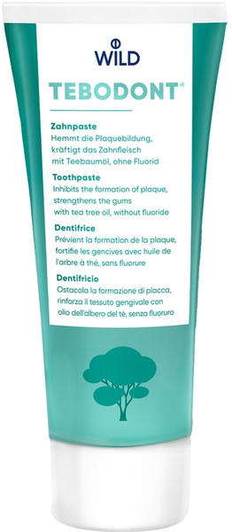 Wild Pharma Tebodont Zahnpaste ohne Fluorid (75ml)