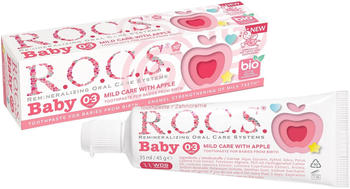 R.O.C.S. Baby Zahncreme 0-3 Jahre mit Apfel (45 g)