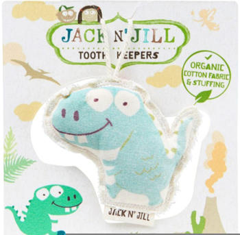 Jack N' Jill Toothkeeper Milchzahn-Säckchen Dinosaurier