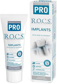 R.O.C.S. Pro Implants Zahncreme (74 g) R.O.C.S. Pro Implants Zahncreme (74 g)