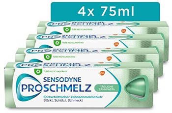 Sensodyne ProSchmelz tägliche Zahnpasta (4 x 75ml)