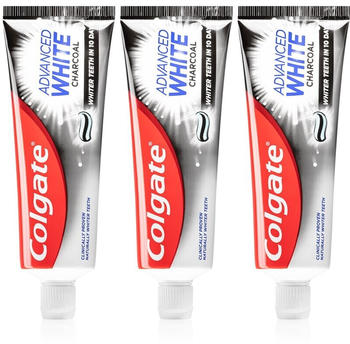 Colgate Advanced White Charcoal Toothpaste (3 x 75ml)