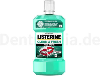 Listerine Clean & Fresh Mild Taste Mundspülung (500ml)