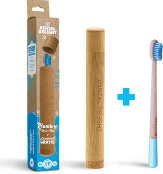Dental Delight Bamboo Reise-Etui + Zahnbürste mittel Dental Delight Bamboo Reise-Etui + Zahnbürste mittel