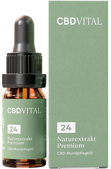 CBD Vital 24% Naturextrakt Premium CBD Mundpflegeöl (10ml)