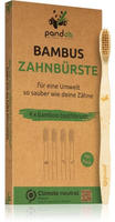pandoo Zahnb&uuml;rsten, 4 St. braun
