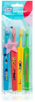 TePe Kids Extra Soft Kinderzahnbürste (4 Stk.)