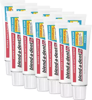 blend-a-dent Super-Haftcreme Extra Stark Frisch (12 x 47 g)