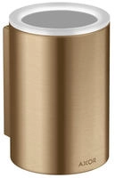 hansgrohe Axor Zahnbecher 42804140 d= 76x114mm, Wandmontage, brushed bronze