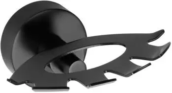 Sapho X-Round Zahnbürstenhalter, Schwarz (XR901B)