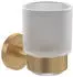 Villeroy & Boch Elements Tender Glashalter, satiniertes Glas, Brushed Gold (TVA15101800076)