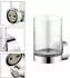 KEUCO Reva Collection Glashalter mit Echtkristall-Glas 12850019000