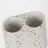 Sealskin Blend Zahnputzbecher Doppelt Terrazzo Grau-beige (800035)