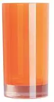 Excelsa Zahnb&uuml;rstenglas Spa 6X13X6 Cm Plastik Orange