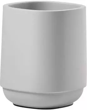 Zone Denmark Time Zahnputzbecher 9,8cm, soft grey
